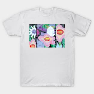 Mexico Floral Pattern T-Shirt